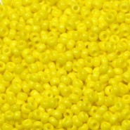 Miyuki rocailles kralen 11/0 - Opaque yellow 11-404